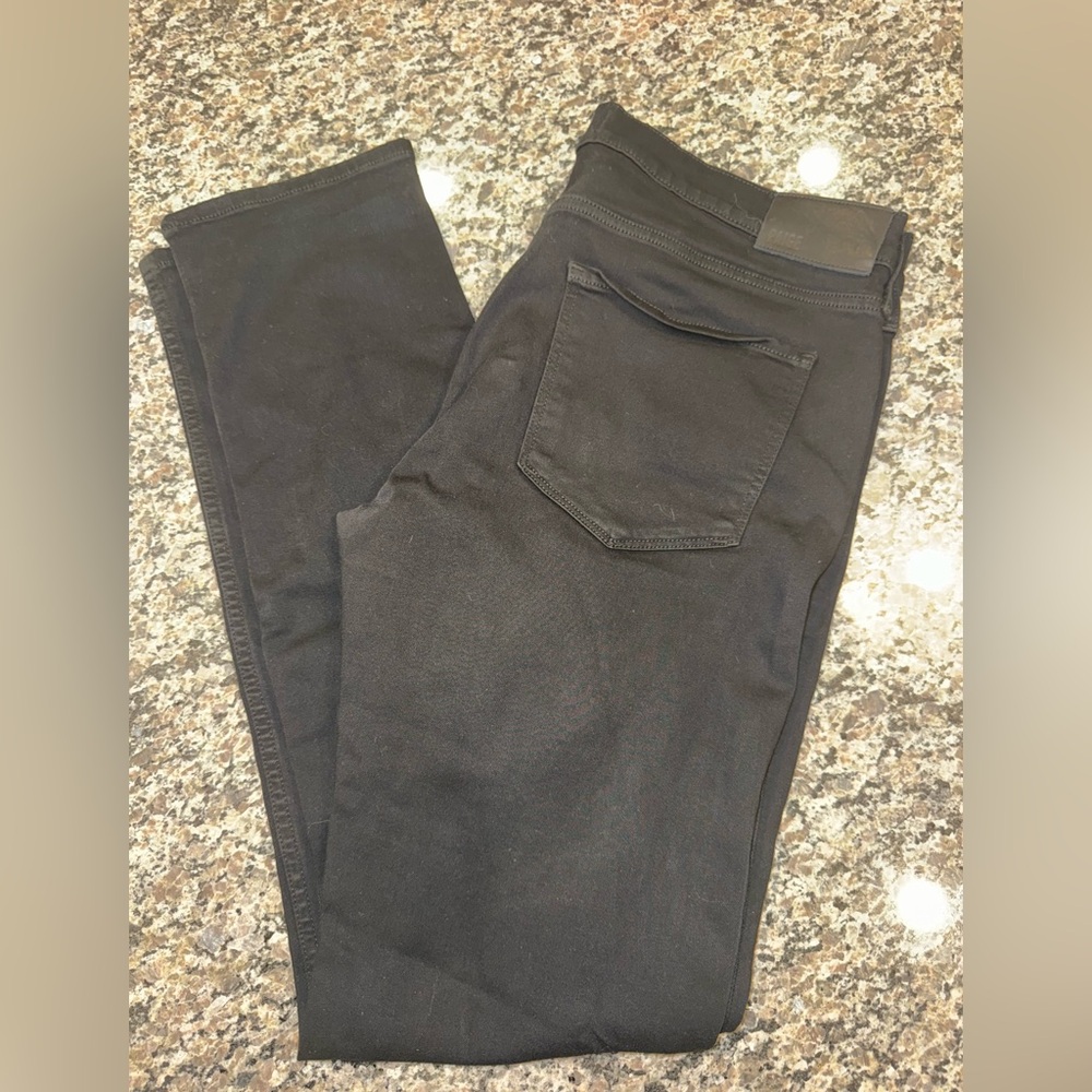 PAIGE Black Denim Jeans